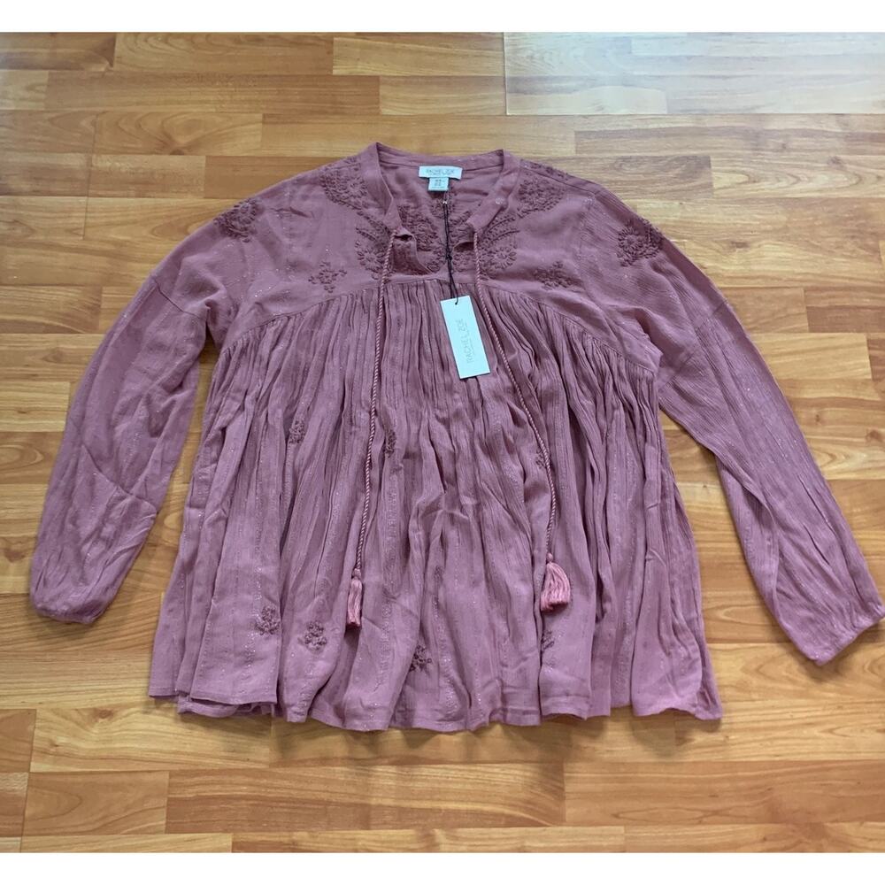 Rachel Zoe Babysoll Peasant Style Blouse